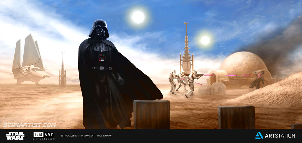 ILM Challenge - The Moment. Darth Vader at the Homestead