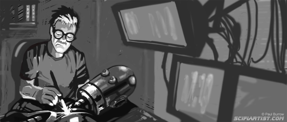 building robot concept art blender market building robot concept art blender market