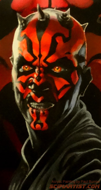 Maul close up