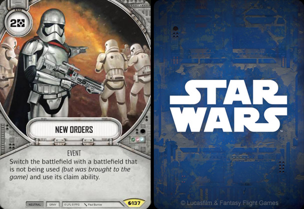 New Orders - Captain Phasma oil painting by Paul Burrow - Star Wars Destiny - Spirit of Rebellion ©FFG