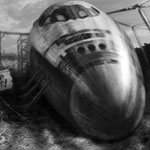 Junkyard space shuttle © Paul Burrow